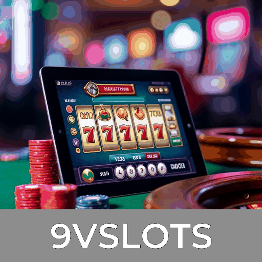 9VSLOTS: Slots Gigantes, Dealer ao Vivo Realista e Jogos de Mesa Premium